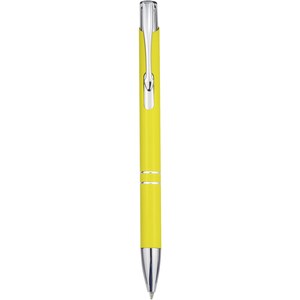 PF Concept 107822 - Moneta długopis z aluminium z recyklingu Yellow