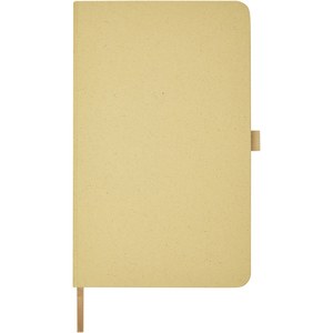 PF Concept 107812 - Fabianna notatnik w twardej okładce z papieru gniecionego Olive