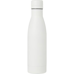 PF Concept 100736 - Vasa butelka ze stali nierdzwenej z recyklingu z miedzianą izolacją próżniową o pojemności 500 ml posiadająca certyfikat RCS  White