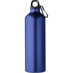PF Concept 100739 - Oregon butelka na wodę o pojemności 770 ml z karabińczykiem wykonana z aluminium z recyklingu z certyfikatem RCS Pool Blue