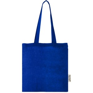 PF Concept 120695 - Madras torba na zakupy z bawełny z recyklingu o gramaturze 140 g/m2 i pojemności 7 l Royal Blue