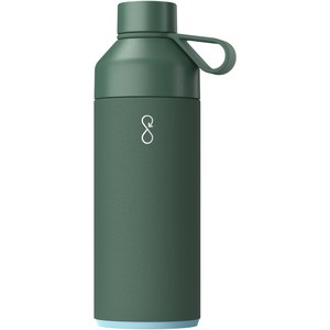Ocean Bottle 100753 - Big Ocean Bottle izolowany próżniowo bidon na wodę o pojemności 1000 ml Forest Green