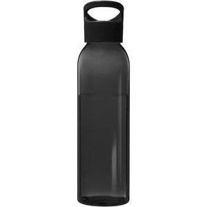 PF Concept 100777 - Sky butelka na wodę o pojemności 650 ml z tworzyw sztucznych pochodzących z recyklingu Solid Black