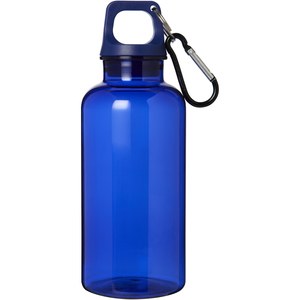 PF Concept 100778 - Oregon butelka na wodę o pojemności 400 ml z karabińczykiem wykonana z tworzyw sztucznych pochodzących z recyklingu z certyfi Pool Blue