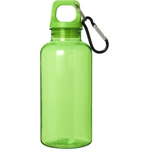 PF Concept 100778 - Oregon butelka na wodę o pojemności 400 ml z karabińczykiem wykonana z tworzyw sztucznych pochodzących z recyklingu z certyfi Green