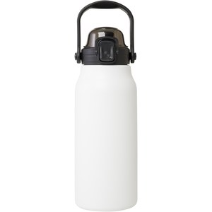PF Concept 100789 - Giganto butelka o pojemności 1600 ml wykonana ze stali nierdzewnej z recyklingu z miedzianą izolacją próżniową posiadająca ce White