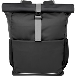 PF Concept 130050 - Aqua wodoodporna torba rowerowa o pojemności 20 l na 15-calowego laptopa wykonana z materiałów z recyklingu z certyfikatem GR Solid Black