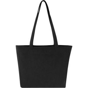 PF Concept 120712 - Weekender torba na zakupy z materiału z recyklingu o gramaturze 500 g/m² Solid Black