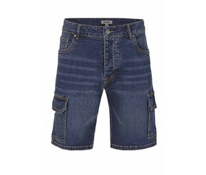 VELILLA VL3017S - Denim shorts Jean Blue