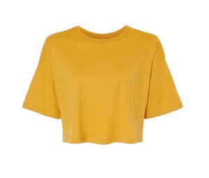 Bella+Canvas BE6482 - WOMEN'S JERSEY CROP TEE Mustard