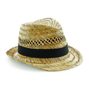 BEECHFIELD BF730 - Straw Summer Trilby