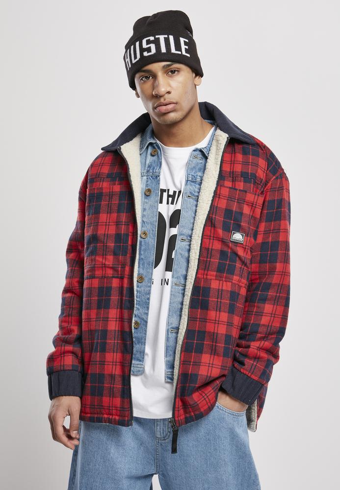 Southpole Check Flannel Sherpa Jacket