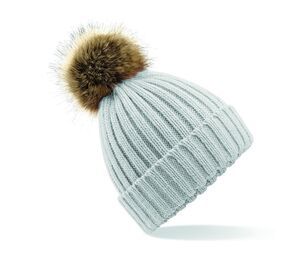 BEECHFIELD BF412 - Bonnet grosse maille Pop Pom