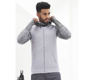 JUST COOL JC057 - Sweat homme contrasté