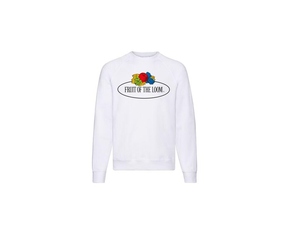 FRUIT OF THE LOOM VINTAGE SCV260 - Unisex round neck sweatshirt with Fruit  of the Loom logo