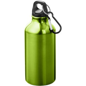 PF Concept 100002 - Aluminiowa butelka na wodę Oregon z karabińczykiem o pojemności 400 ml