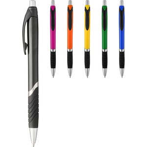 PF Concept 107713 - Solidny, kolorowy długopis Turbo z gumowym uchwytem