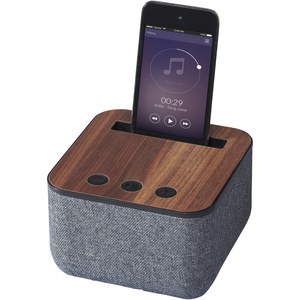 PF Concept 108313 - Materiałowo-drewniany głośnik Bluetooth® Shae