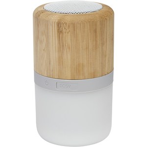 PF Concept 124151 - Bambusowy głośnik Bluetooth® Aurea z podświetleniem 
