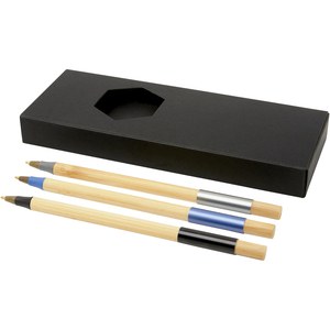 PF Concept 107779 - Kerf 3-częściowy zestaw bambusowych długopisów