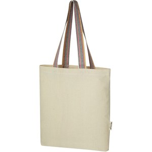 PF Concept 120642 - Rainbow torba na zakupy o pojemności 5 l z bawełny z recyklingu o gramaturze 180 g/m²